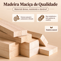 Luminária Cogumelo de Madeira - madeira maciça de qualidade