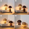 Luminária Cogumelo de Madeira - comparação dos modelos